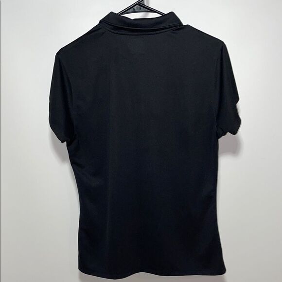 Russell Black Embroidered Polo Shirt - Picture 7 of 9